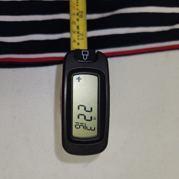 Tommy Hilfiger Women's M Blue White Striped Long Sleeve Pullover Knit Top  2304 - Picture 7 of 8